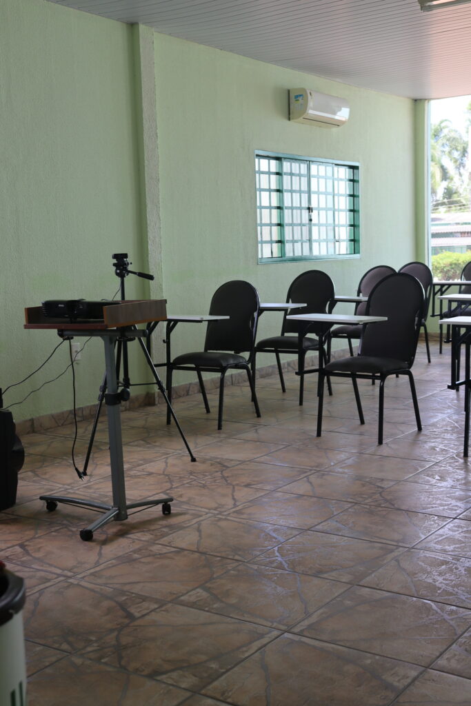 Sala de aula do seminário
